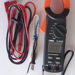 Voltamperímetro digital de pinza portátil marca Avaly modelo VA-803M